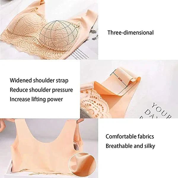 ComfyFit™️ Pohodlná a podpůrná push-up podprsenka