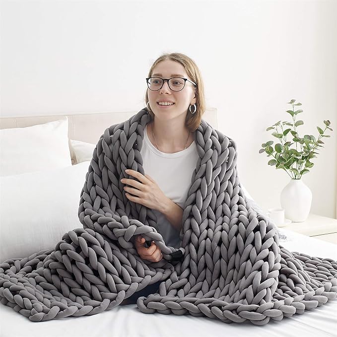 ComfyNook™ Pletená útulná komfortní deka