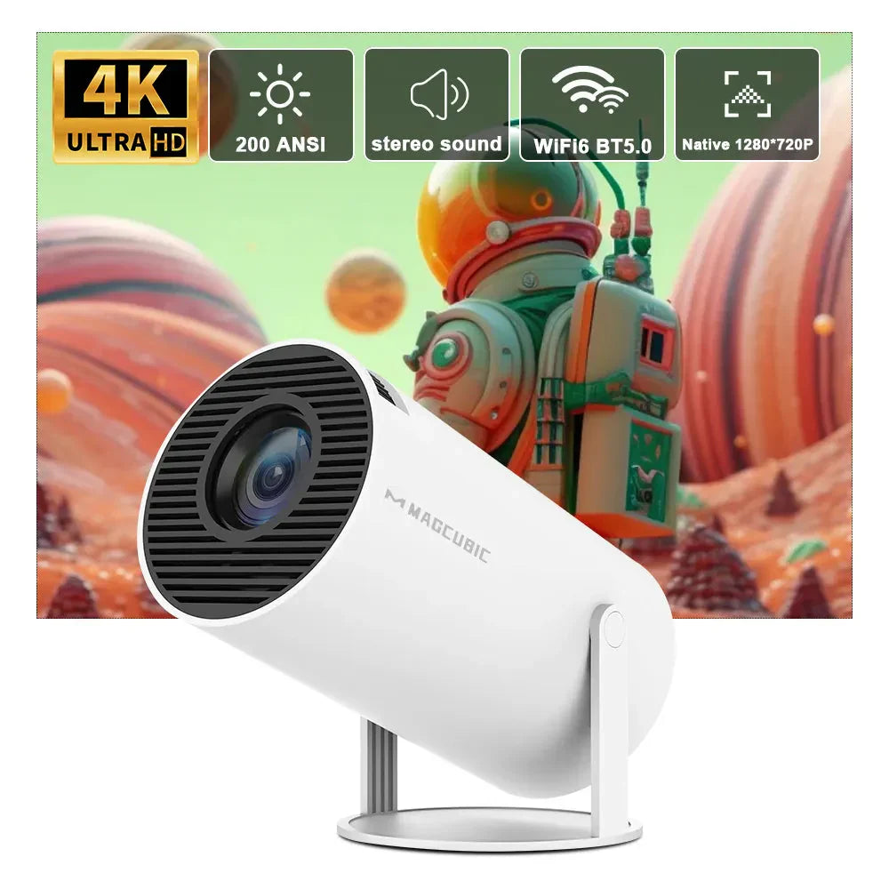CozyCinéma™ Projektor s televizním paprskem 4K