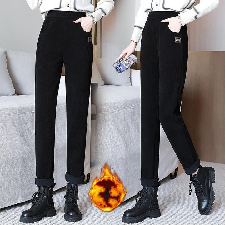 CozyGlam™ Teplé a pohodlné zimní kalhoty