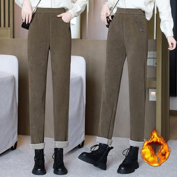 CozyGlam™ Teplé a pohodlné zimní kalhoty