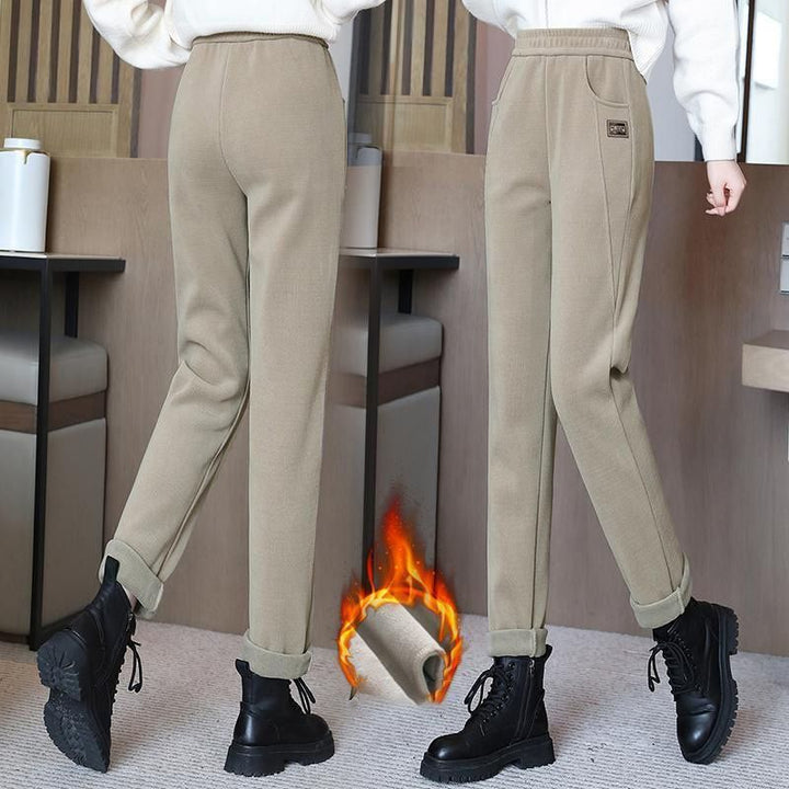 CozyGlam™ Teplé a pohodlné zimní kalhoty