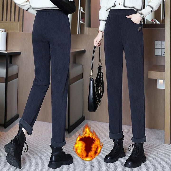 CozyGlam™ Teplé a pohodlné zimní kalhoty