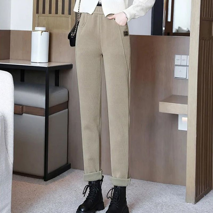 CozyGlam™ Teplé a pohodlné zimní kalhoty