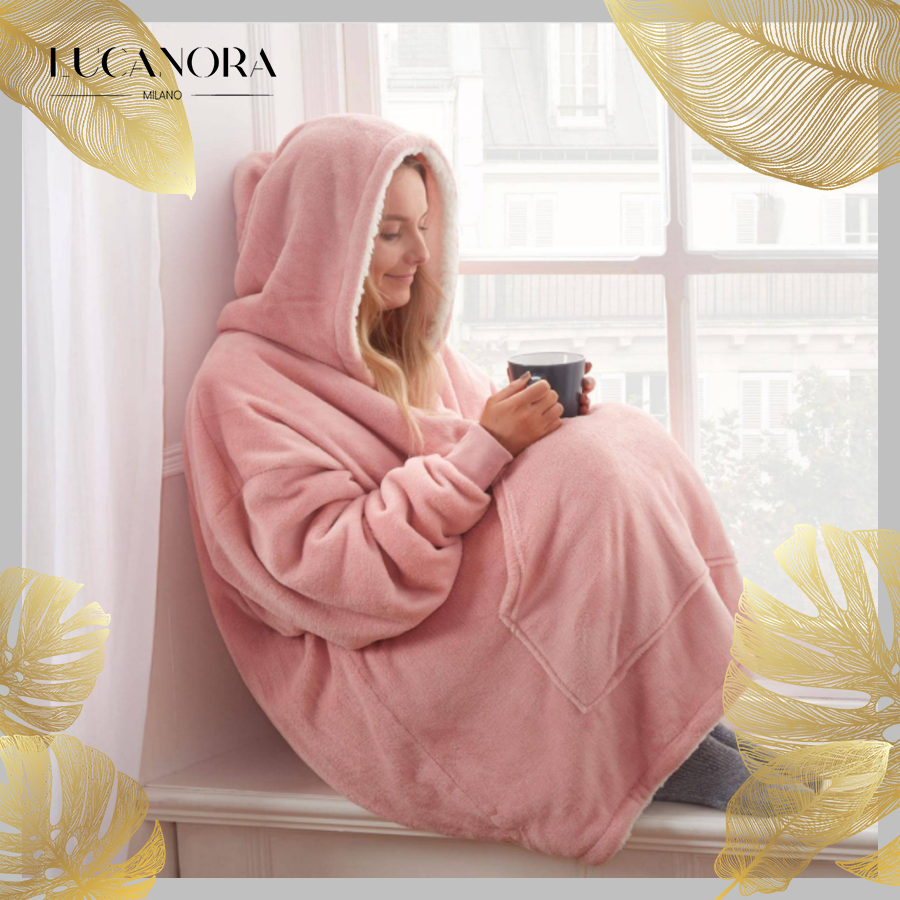 CozyHoodie+™ Pohodlná mikina s kapucí XXL
