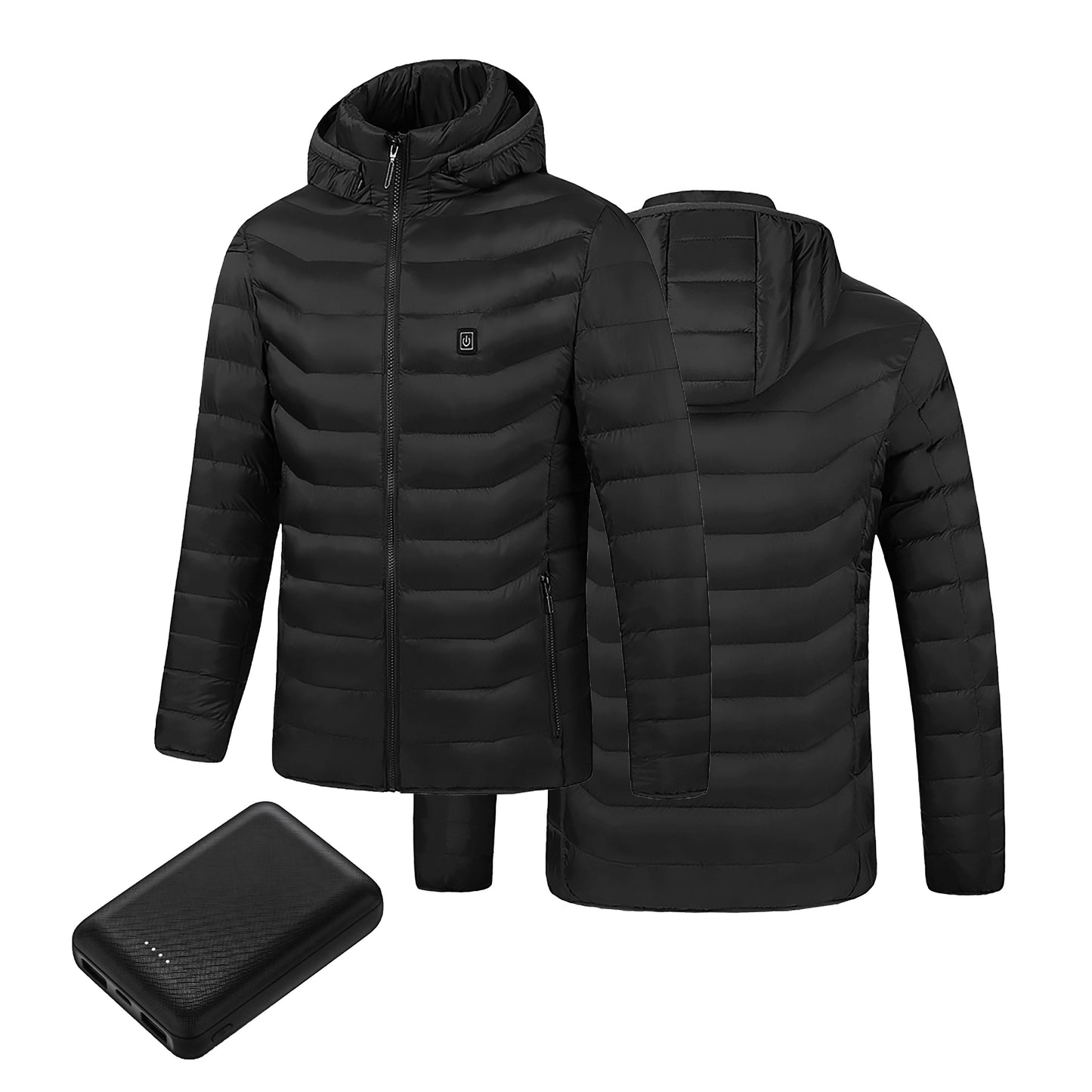 CozyKing™️ Unisex powerbankou vyhřívaná bunda