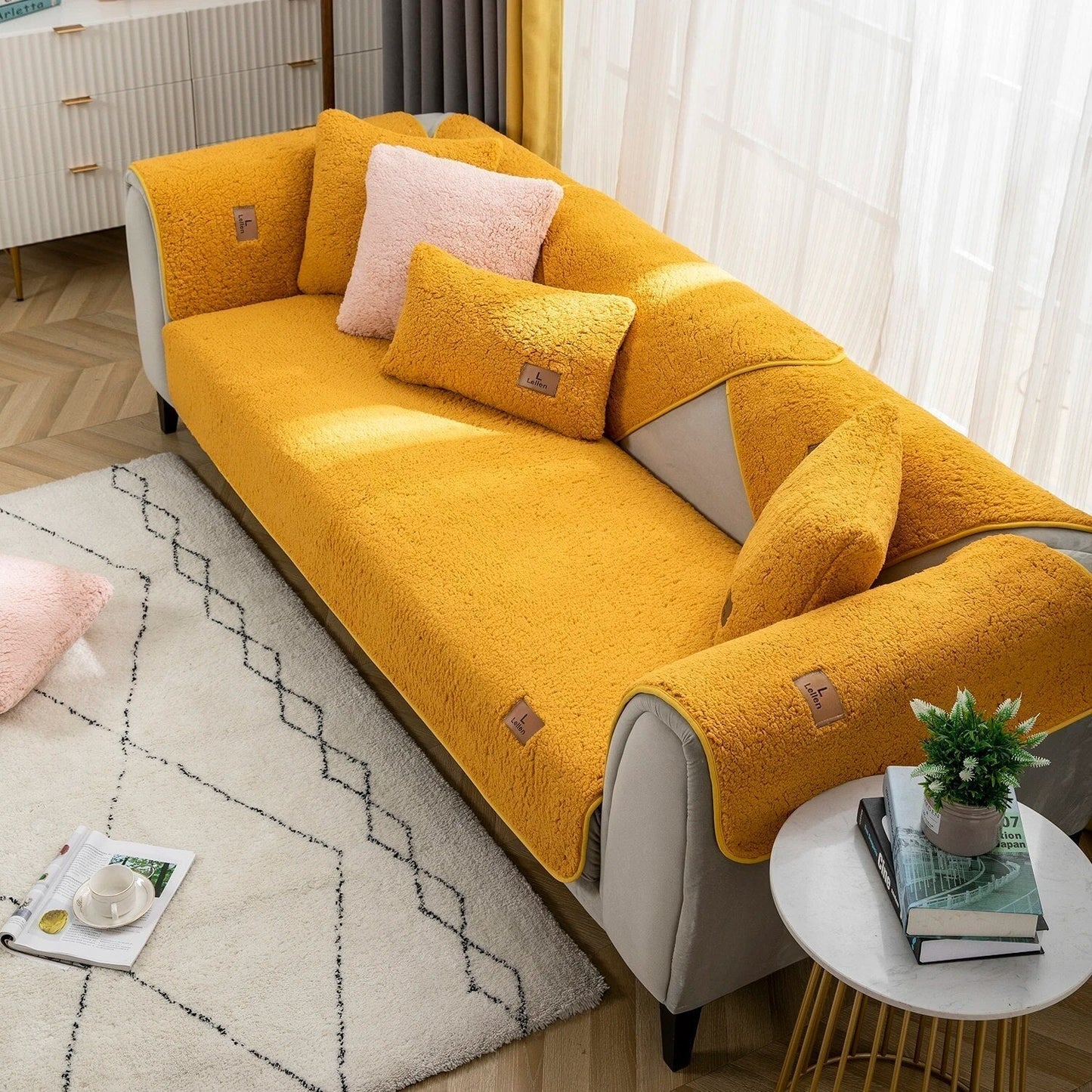 CuddlyCouch™️ Pohodlné potahy na gauč
