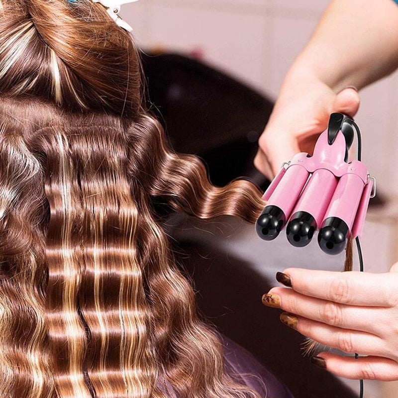CurlTrine™ Trojitá keramická kulma na vlasy