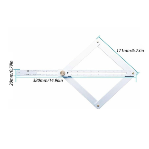CutCal™ Úhloměr pro vnitřní/vnější rohy