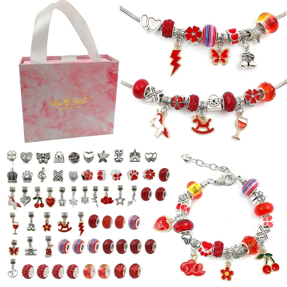 DIYKids™ Sada náramků s krystaly