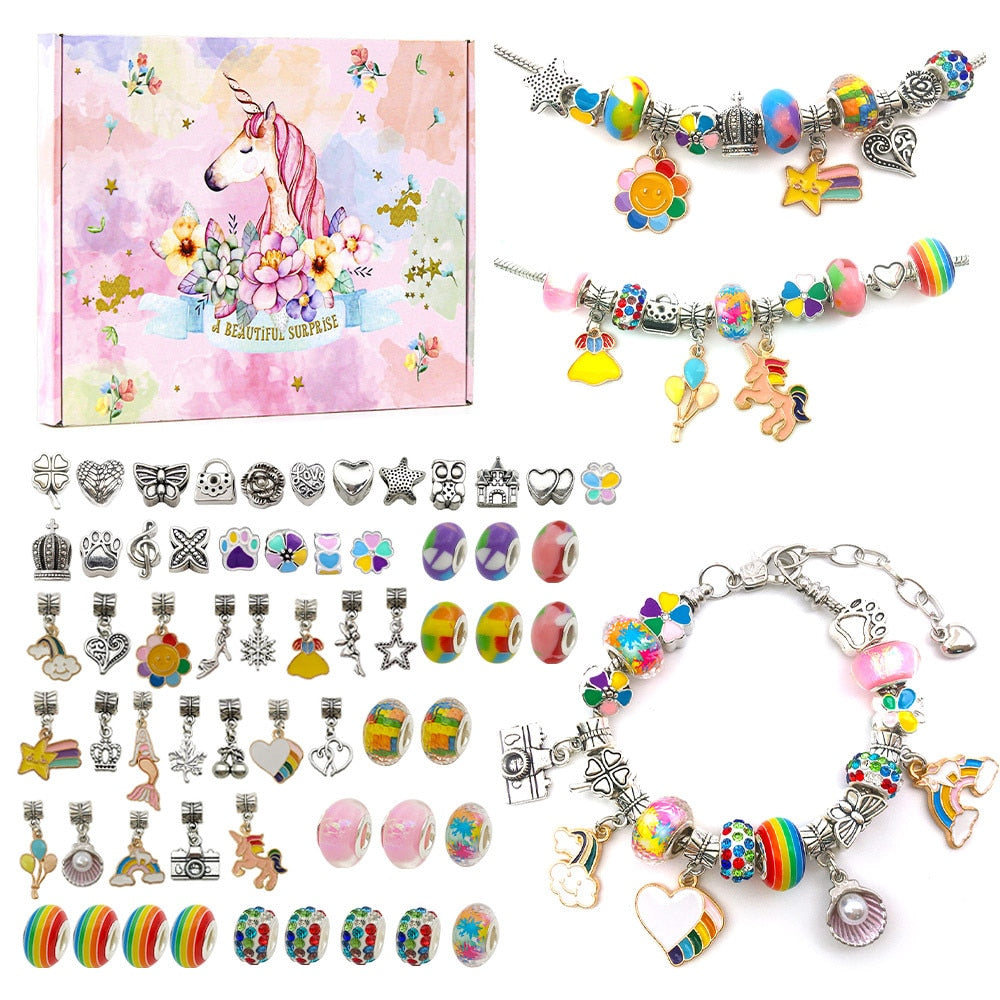 DIYKids™ Sada náramků s krystaly