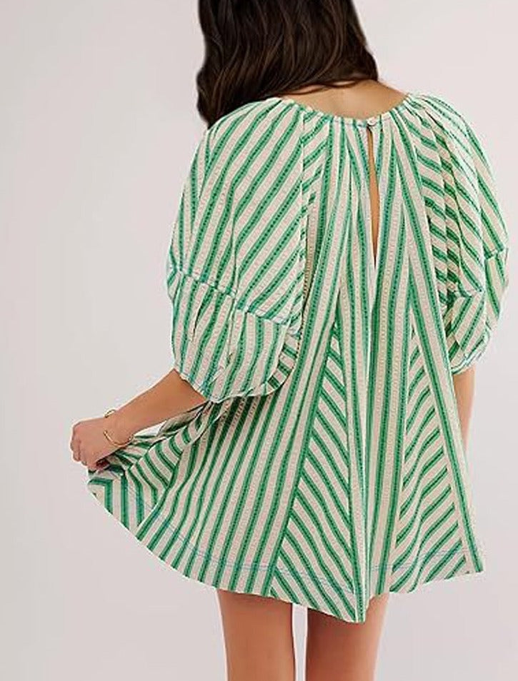 Danette Lane™ Romper s puff rukávy