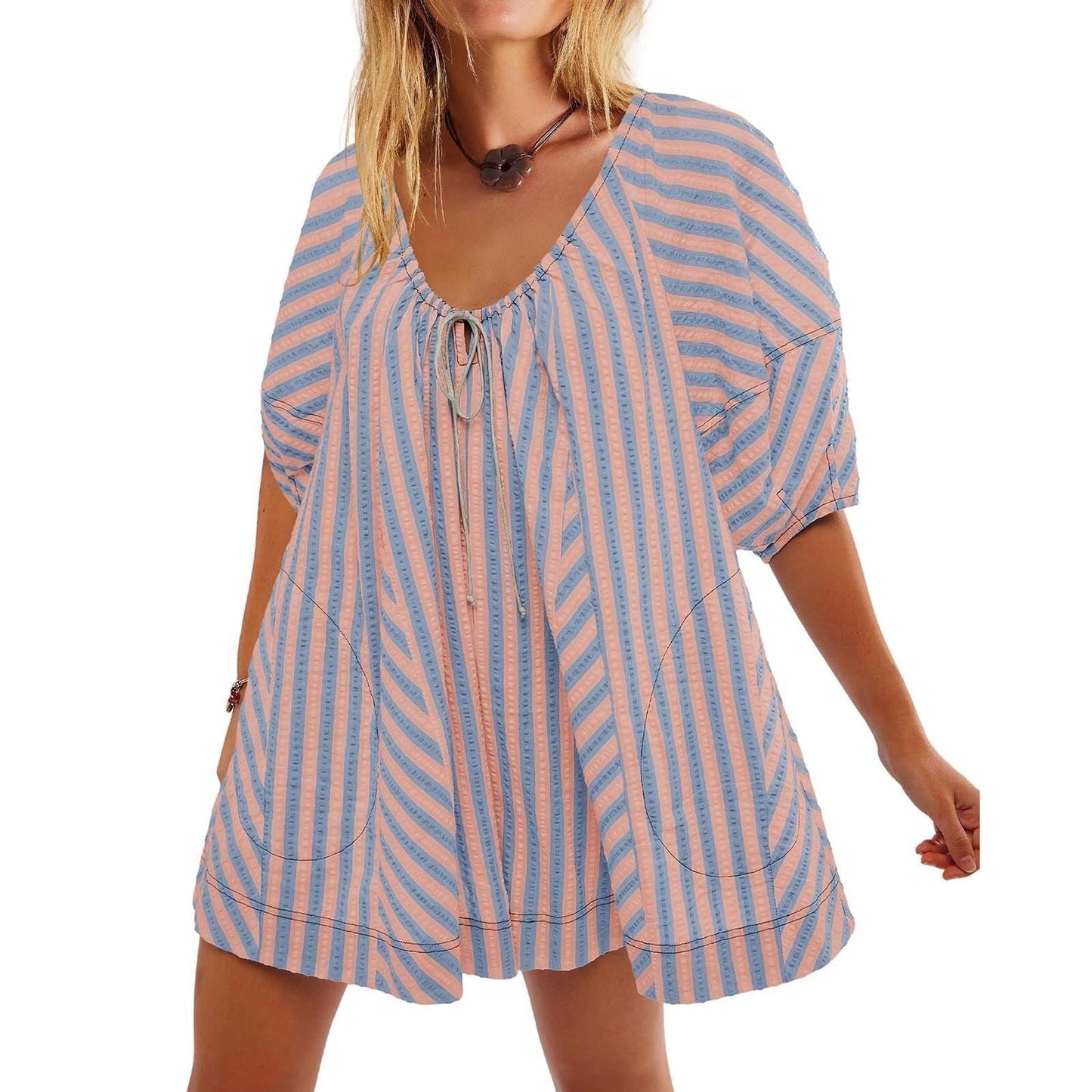 Danette Lane™ Romper s puff rukávy