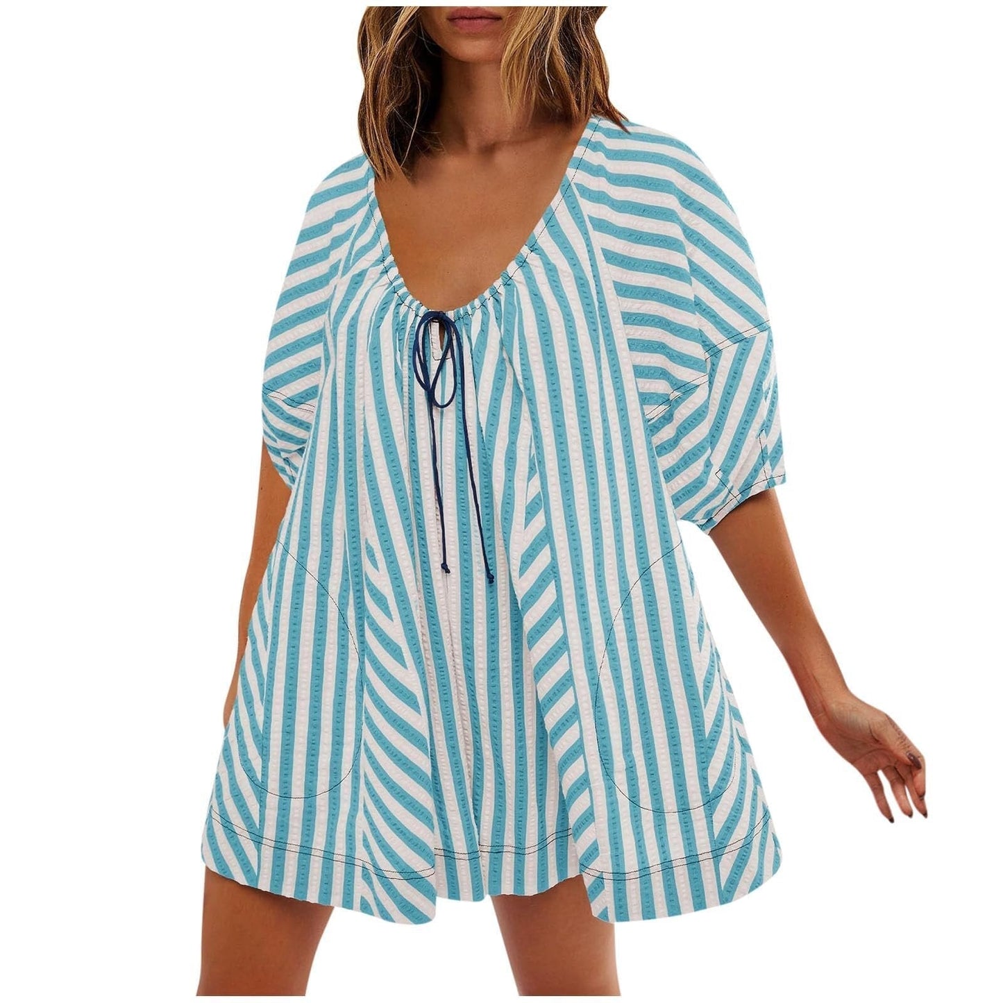 Danette Lane™ Romper s puff rukávy