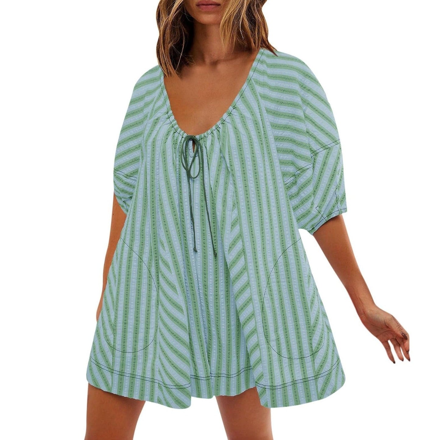 Danette Lane™ Romper s puff rukávy