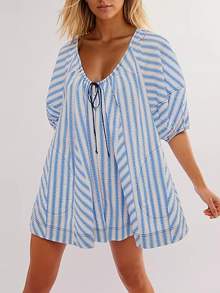 Danette Lane™ Romper s puff rukávy