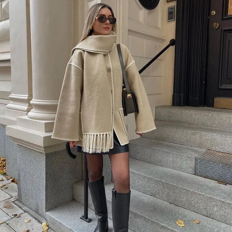 Delfina™ Stylová zimní bunda