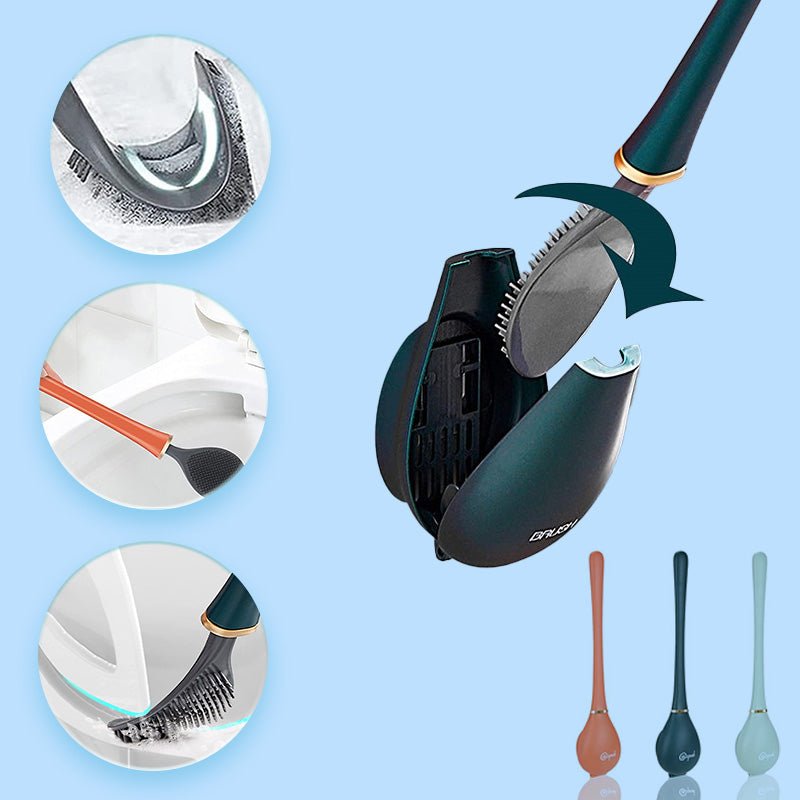 DeluxeClean™ Designový Silikonový Kartáč Na Toaletu