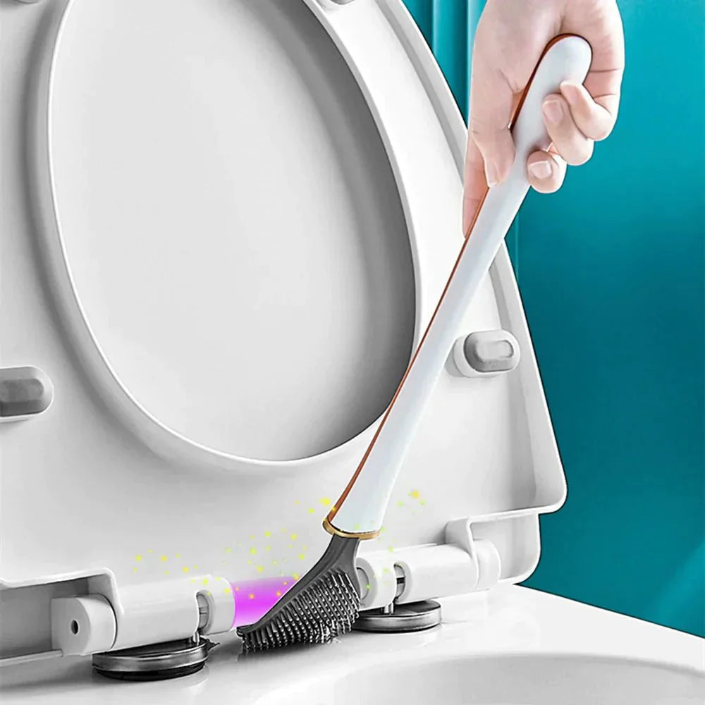 DeluxeClean™ Designový Silikonový Kartáč Na Toaletu