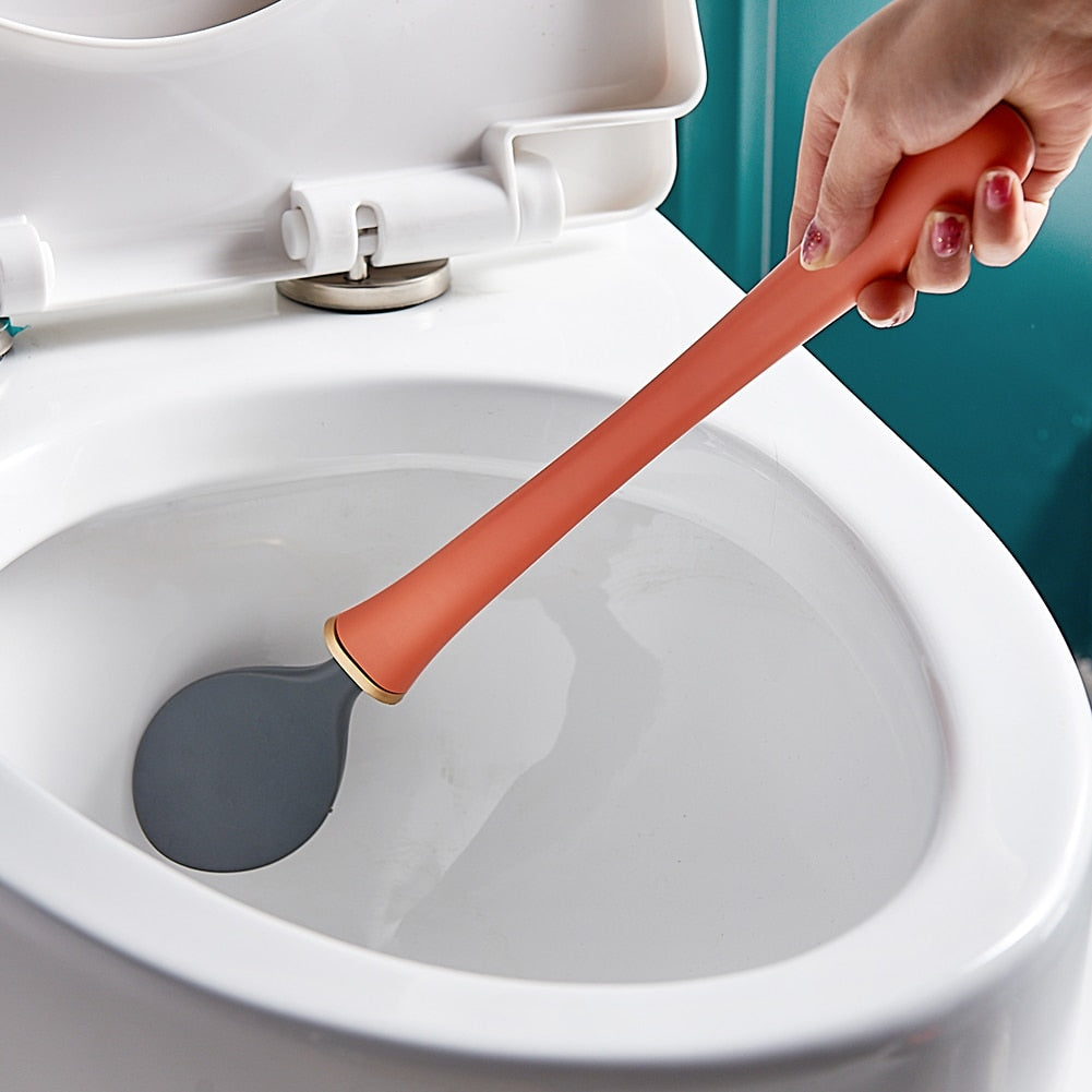 DeluxeClean™ Designový Silikonový Kartáč Na Toaletu