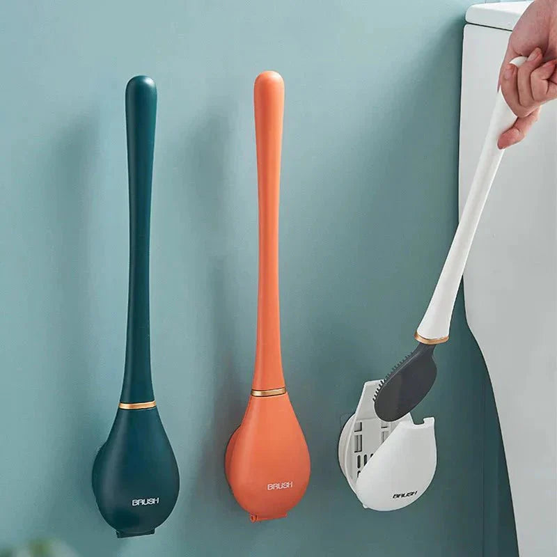 DeluxeClean™ Designový Silikonový Kartáč Na Toaletu
