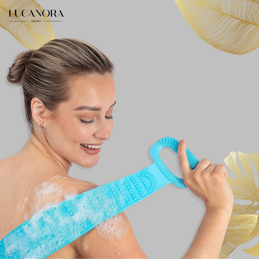 DermaSoft™ Silikonový kartáč na tělo do koupele