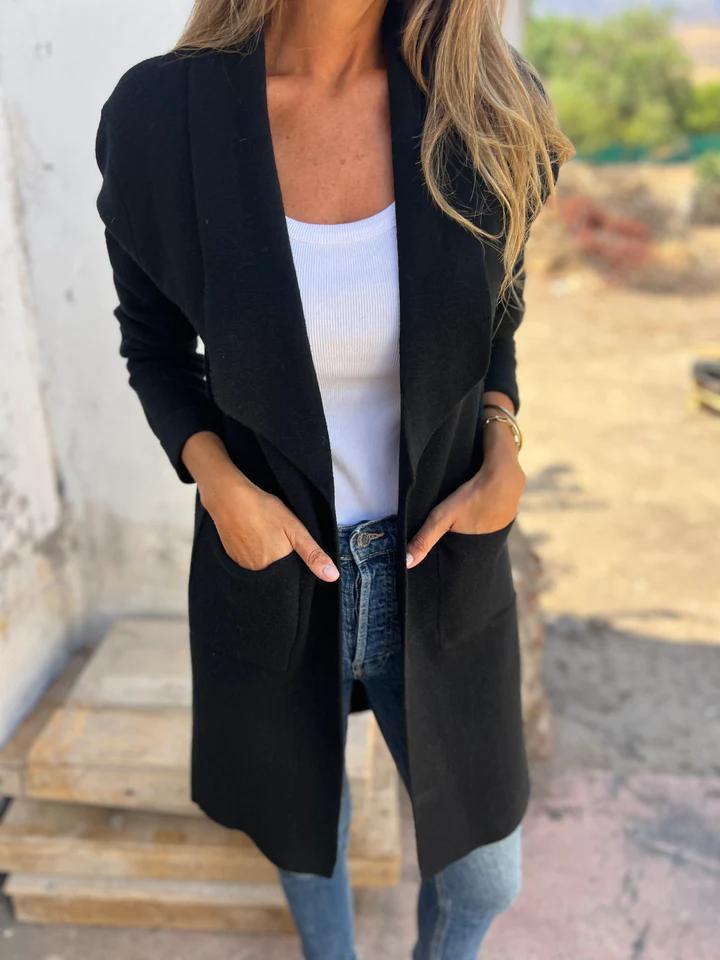 Donna Serafini™ Stylový a teplý dlouhý svetr