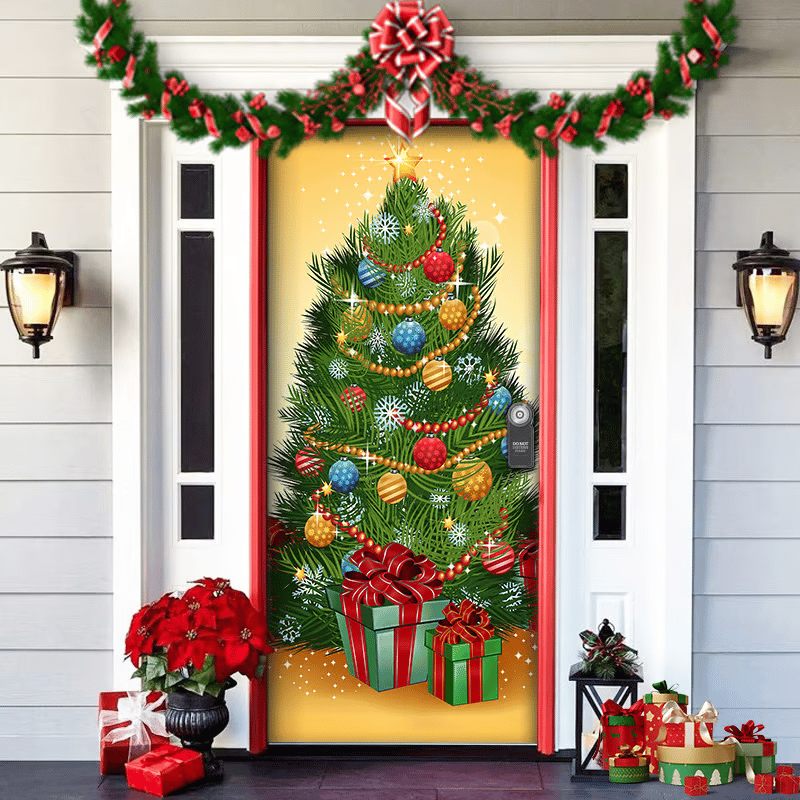 DoorJolly™ Vánoční dekorace na dveře