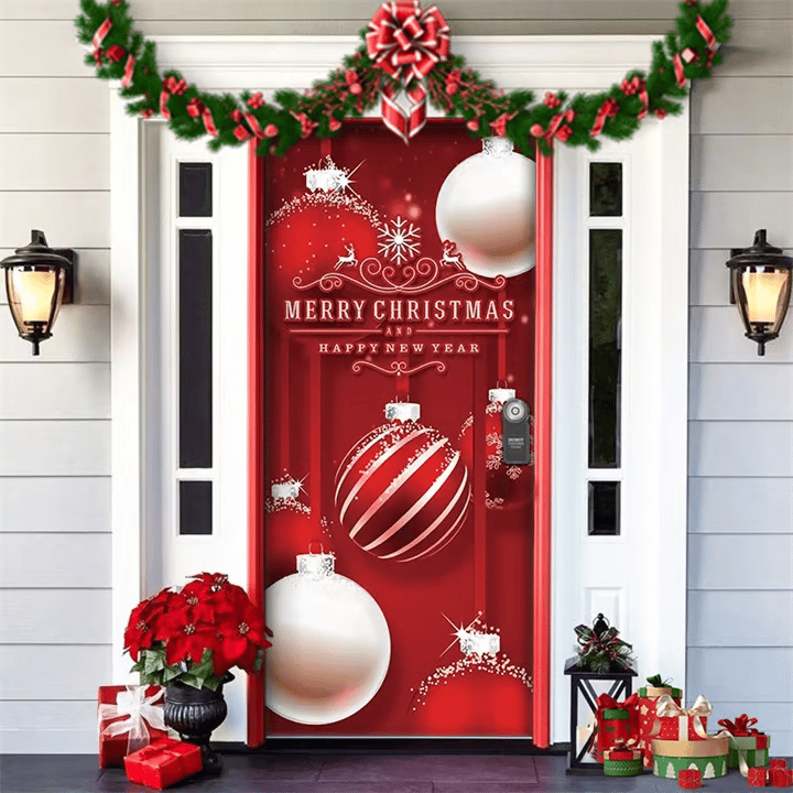DoorJolly™ Vánoční dekorace na dveře