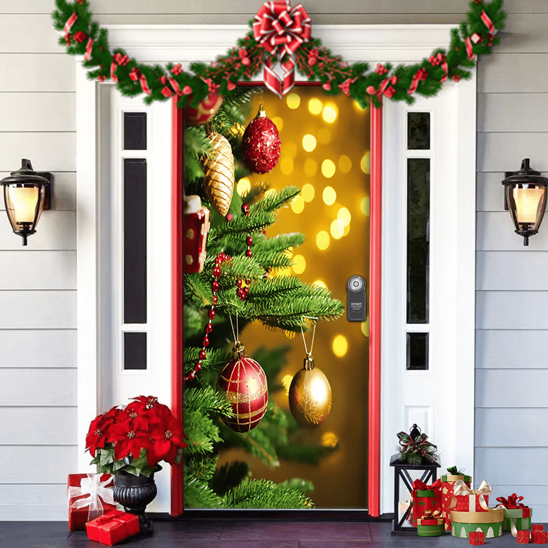 DoorJolly™ Vánoční dekorace na dveře