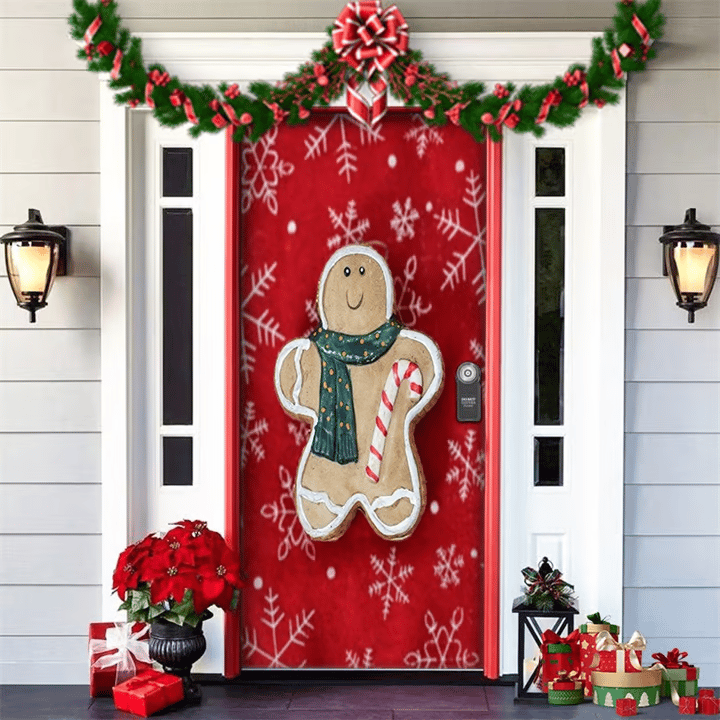 DoorJolly™ Vánoční dekorace na dveře