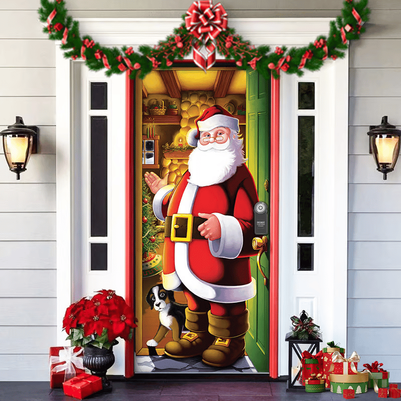 DoorJolly™ Vánoční dekorace na dveře