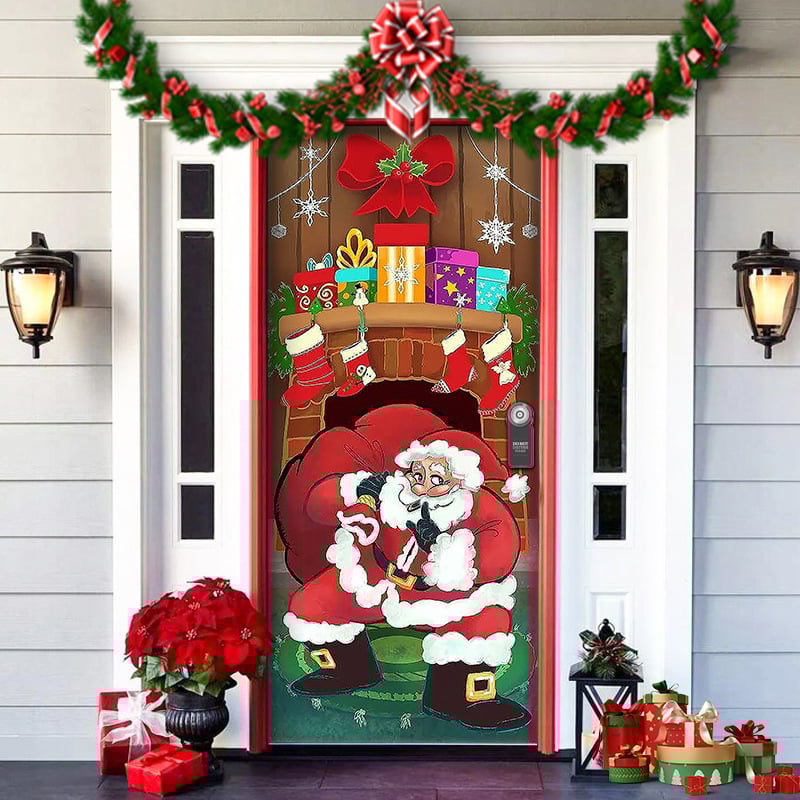 DoorJolly™ Vánoční dekorace na dveře