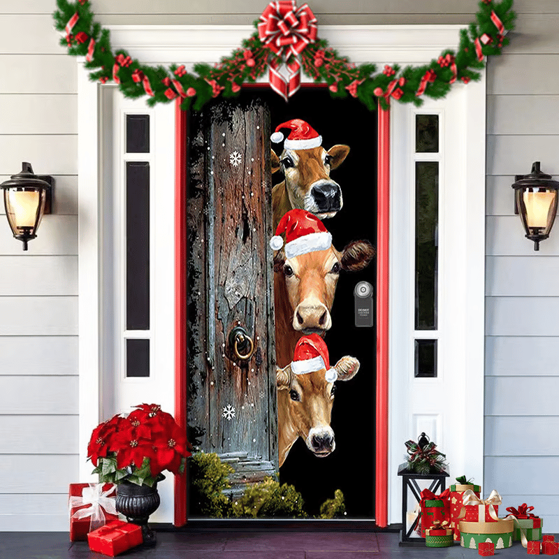 DoorJolly™ Vánoční dekorace na dveře