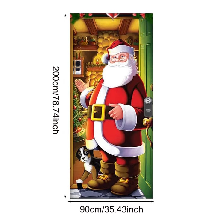 DoorJolly™ Vánoční dekorace na dveře