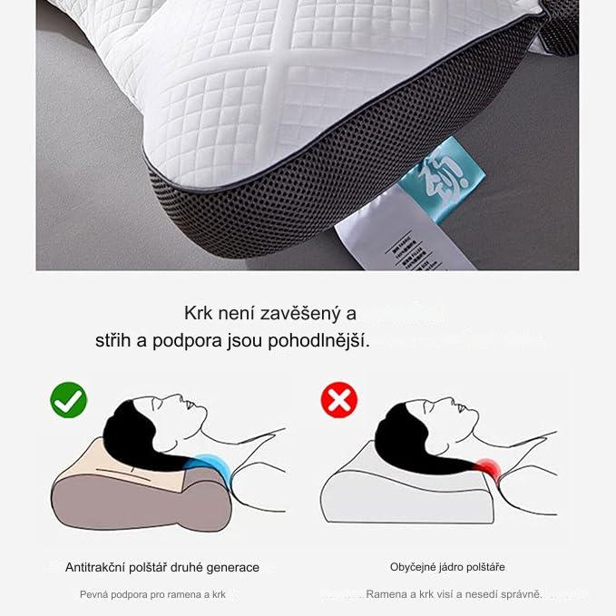 Dormeo Pro™ Komfortní polštář pro podporu krční páteře