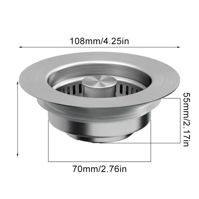 DrainGuard™ Multifunkční odtokový filtr 3v1