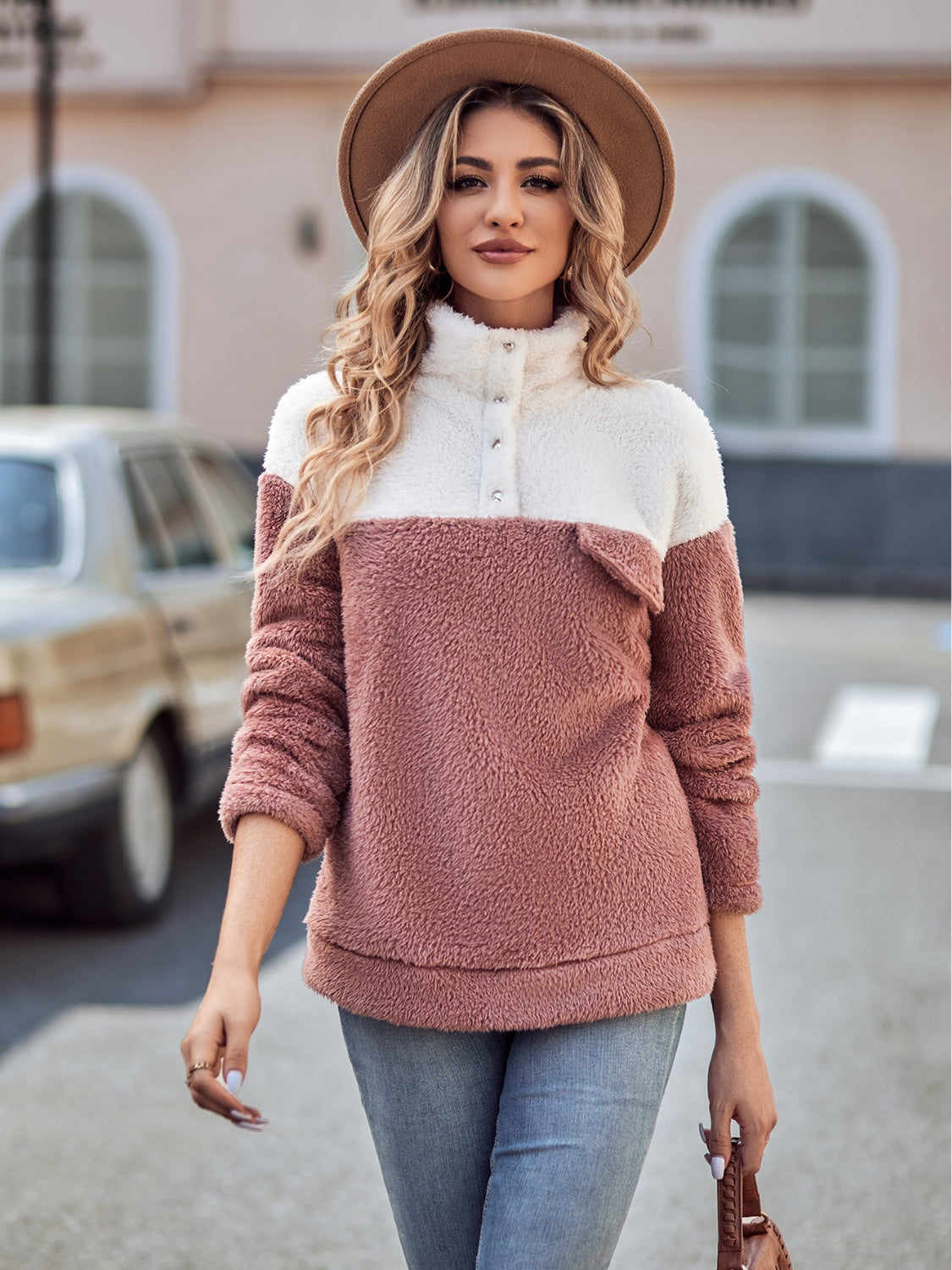 DuoSweater™️ Dvoubarevný svetr