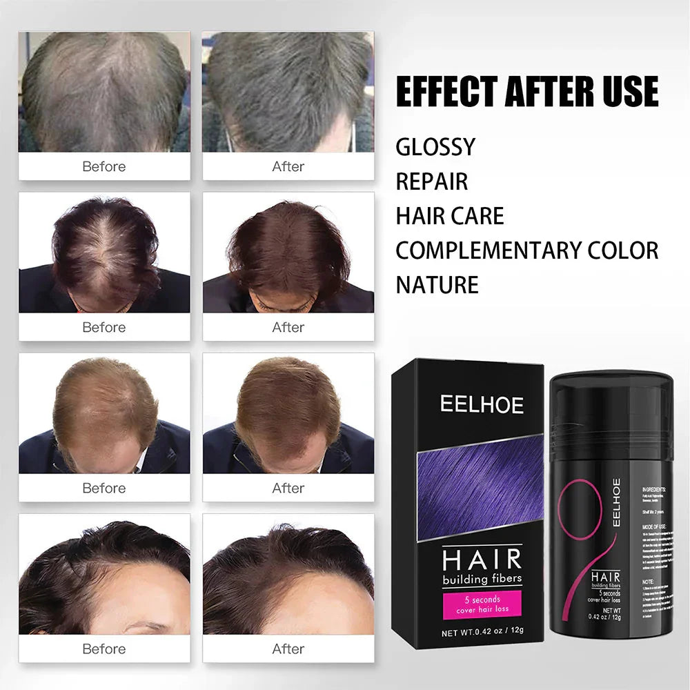 EELHOE HAIR™ Prášek proti vypadávání a rychlé vyplnění vlasové linie