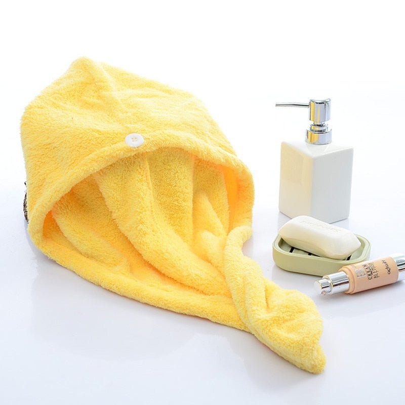 EasyDry+™ Ručník na vlasy z mikrovlákna | Suché vlasy během chvilky!