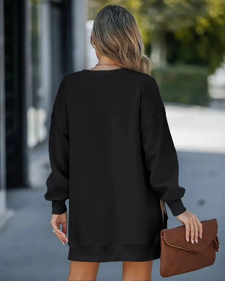 Egizia Carda™ Útulné mikinové šaty na zip