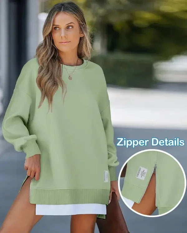 Egizia Carda™ Útulné mikinové šaty na zip
