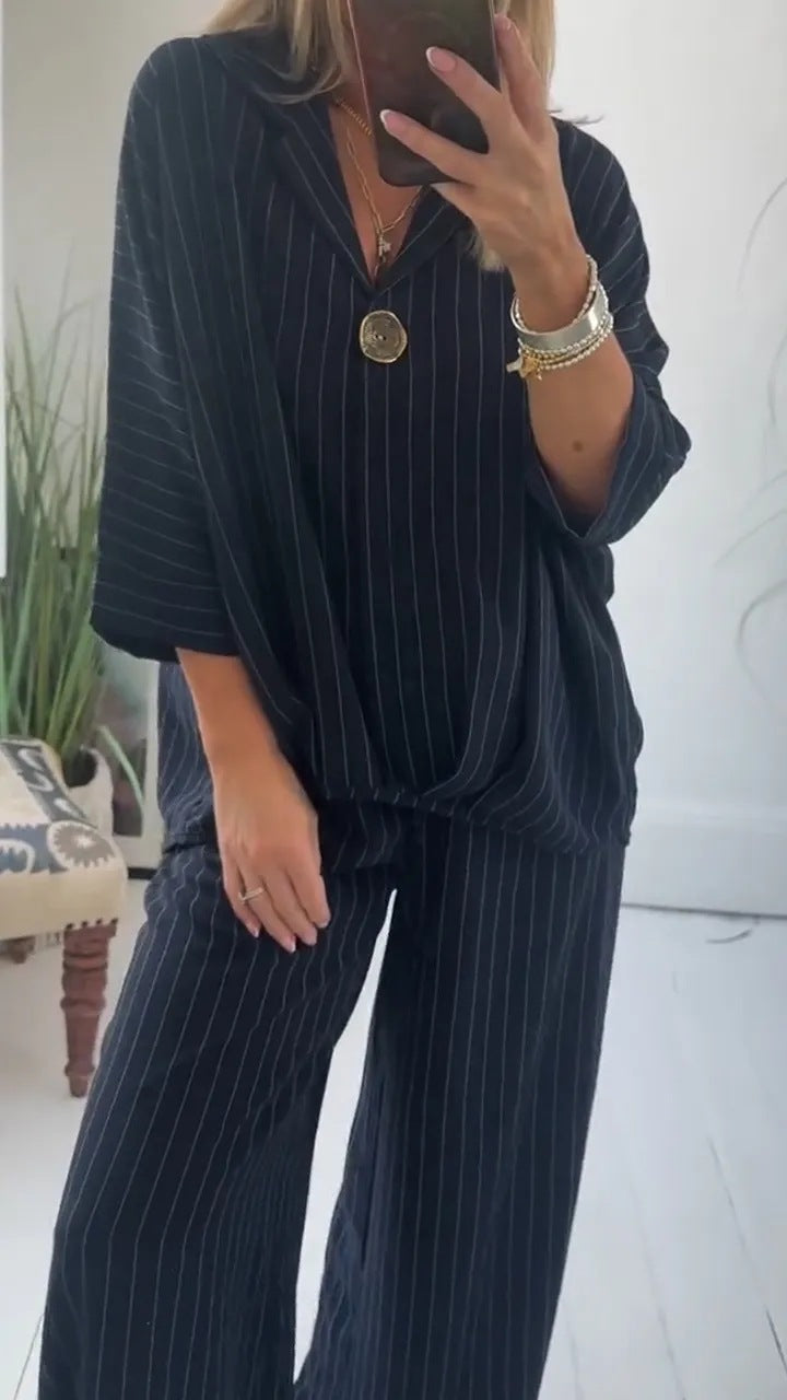 Eloisa Conti™ Volný set s proužkem