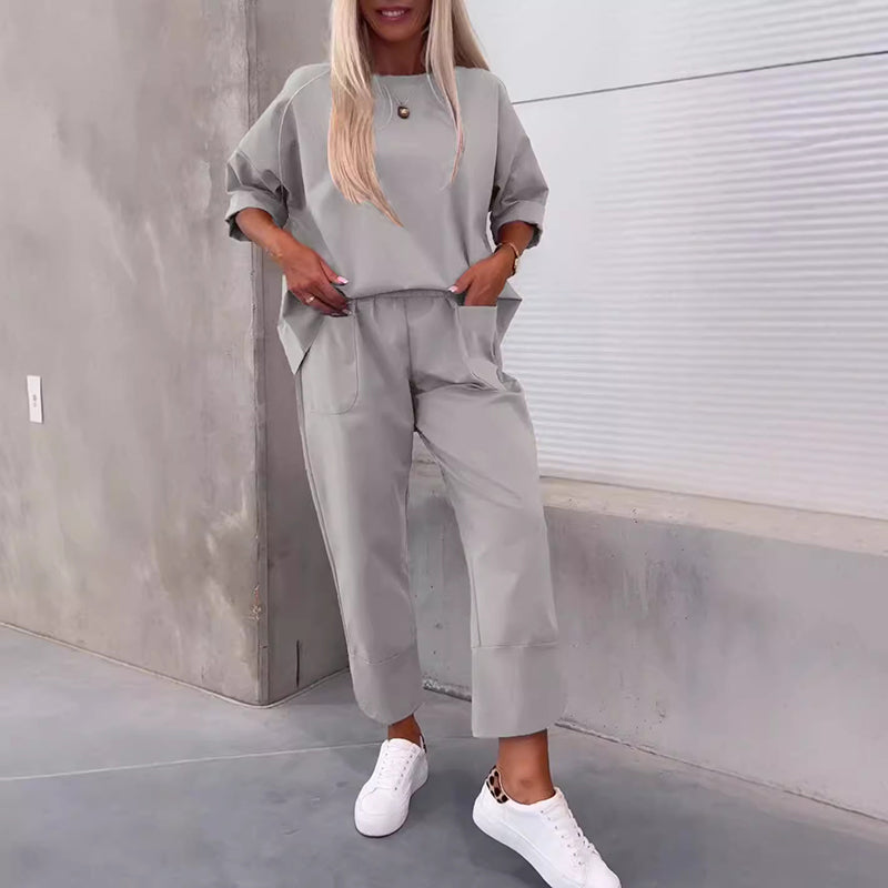 Emmie Moreau™ Sada topu a kalhot s kapsami