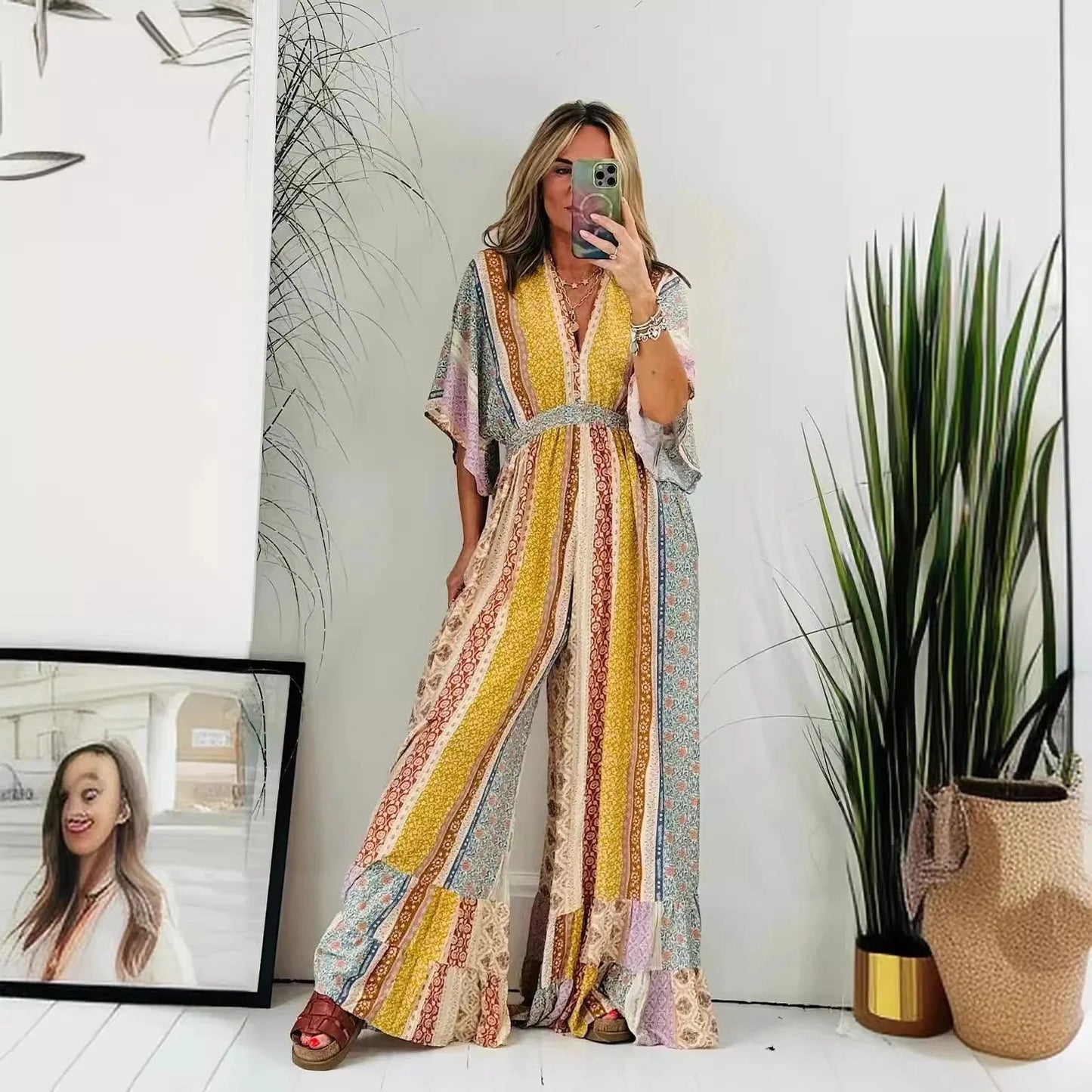 Estée™ Vintage letní barvy kombinéza