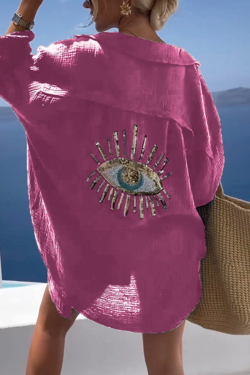 EvilEye+™ Bohémská košile pro volný čas
