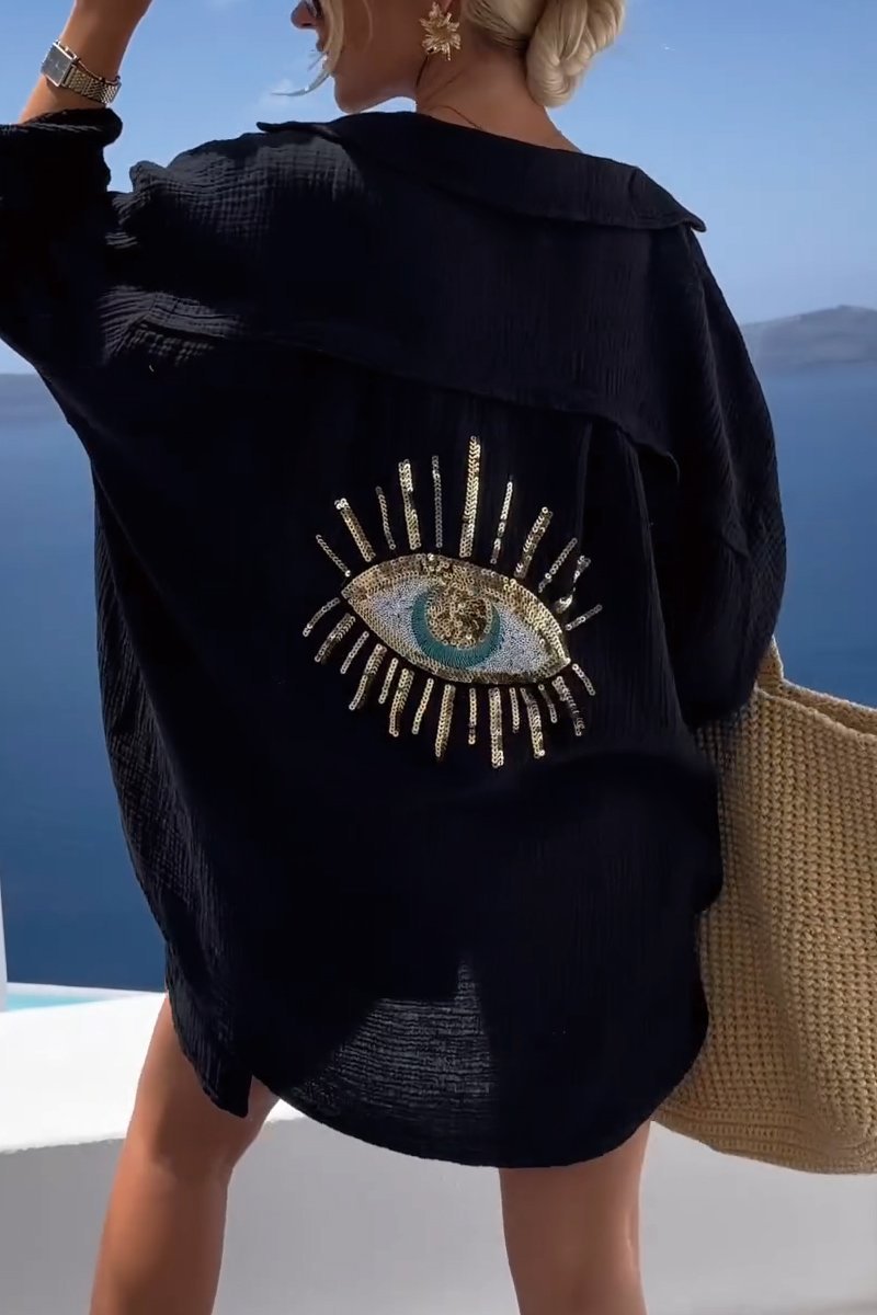 EvilEye+™ Bohémská košile pro volný čas