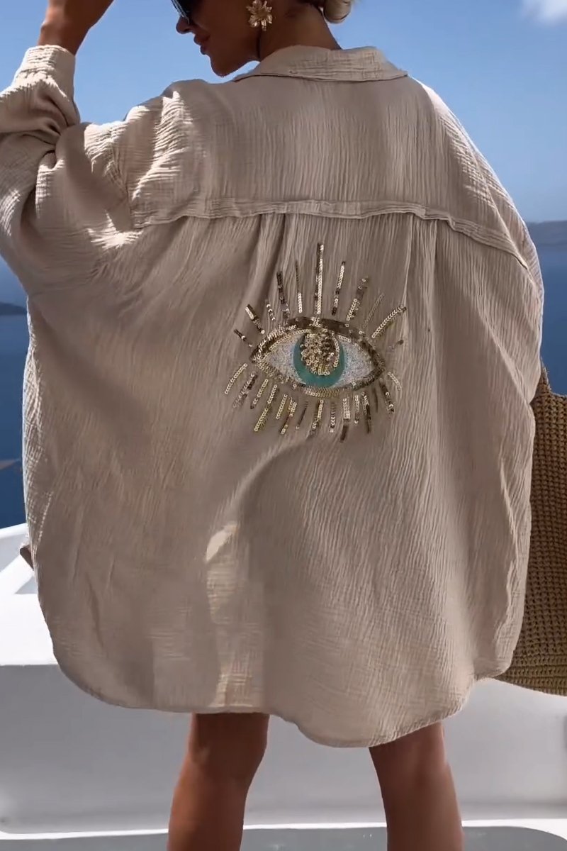 EvilEye+™ Bohémská košile pro volný čas