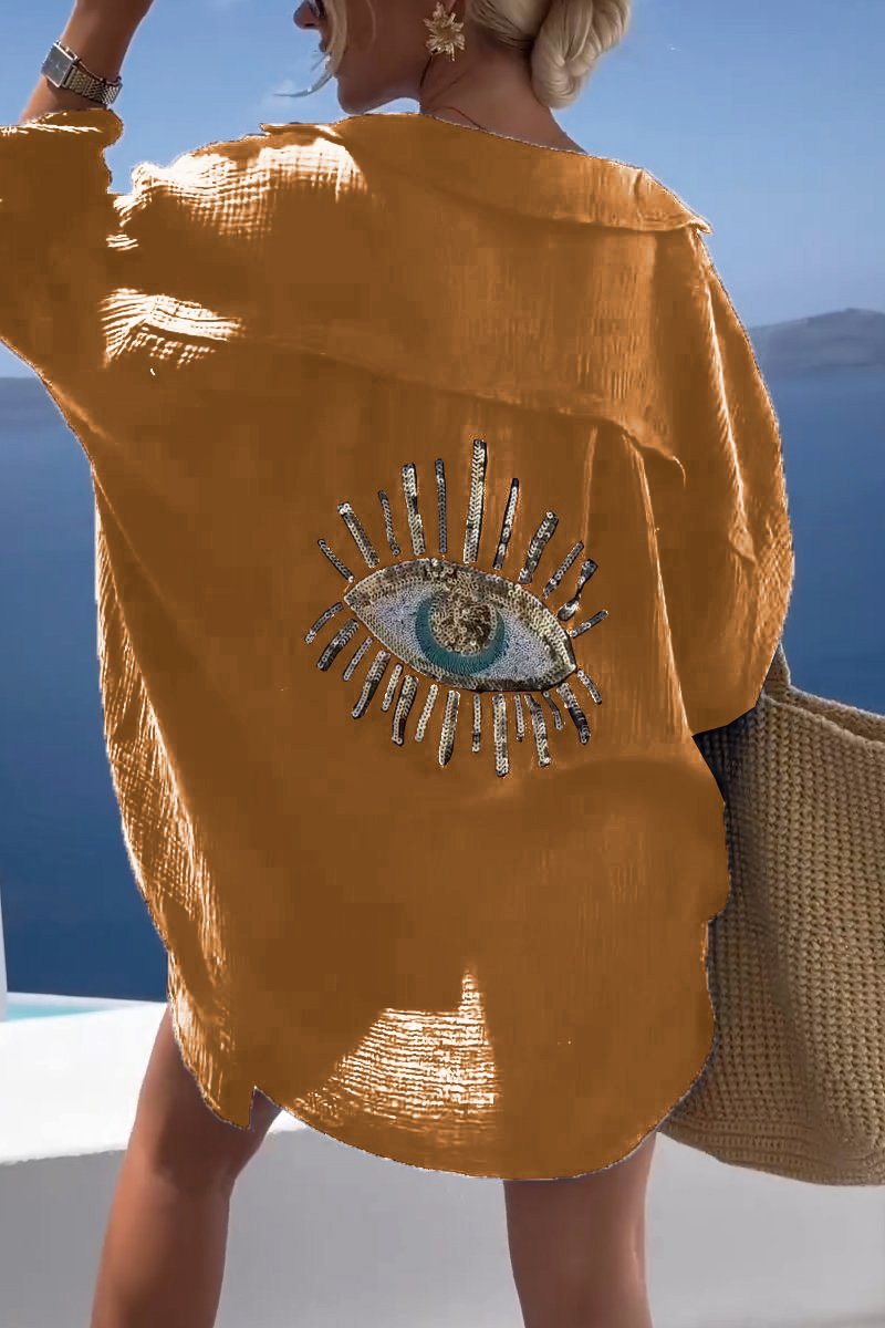 EvilEye+™ Bohémská košile pro volný čas