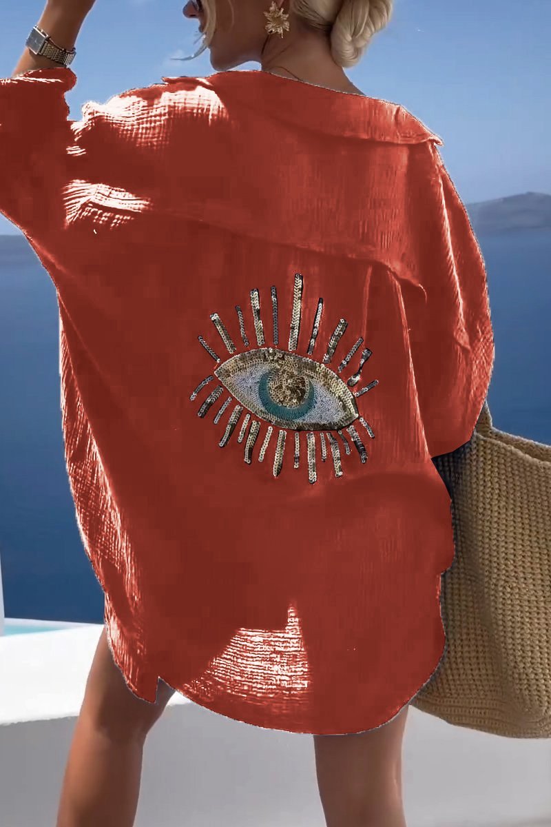 EvilEye+™ Bohémská košile pro volný čas